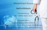 Nefrolithiasis Case Dr.soni