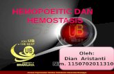 Tugas 1 Hemopoetic Dan Hemostasis