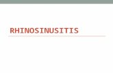Topic List Rhinosinusitis