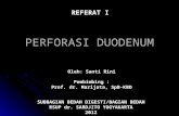 Perforasi Duodenum - Referat