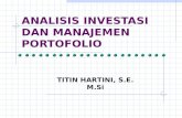 Analisis Investasi dan manajemen Portofolio manajemen keua