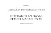 Paket 3Keterampilan Dasar Mengajar IPS Final