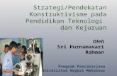 Presentasi Strategi Pembelajaran Ptk1