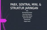 PABX, Sentral Mini, & Struktur Jaringan