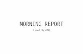 Morning Report MR Bedah