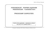 Program Semester Bhs Arab VII-IX 1 2
