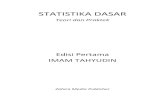 Statistika Dasar - Imam Tahyudin