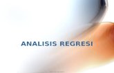 ANALISIS REGRESI opening regression. Deskripsi matakuliah Mempelajari :  Analisis regresi linear sederhana  Analisis regresi linear berganda  Asumsi-asumsi.