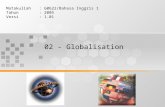 02 - Globalisation Matakuliah: G0622/Bahasa Inggris 1 Tahun: 2005 Versi: 1.01.