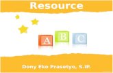 Human Resource Management Dony Eko Prasetyo, S.IP.