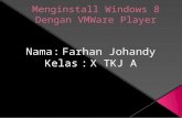 Menginstall  Windows 8  Dengan VMWare  Player