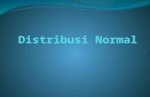 Distribusi  Normal