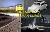 KINEMATIKA  GERAK LURUS