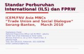 Standar Perburuhan International (ILS) dan FPRW