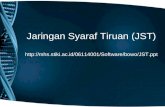 Jaringan Syaraf Tiruan (JST) mhs.stiki.ac.id/06114001/Software/bowo/JST
