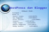 WordPress dan  Blogger