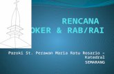 RENCANA  PROKER  & RAB/RAI