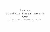 Review Struktur Dasar Java & OOP