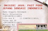 Onigiri Java : Fast Food  Jepang Sensasi  Indonesia .