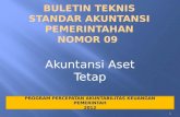 Buletin Teknis Standar Akuntansi Pemerintahan Nomor 09