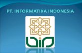 PT. INFORMATIKA INDONESIA