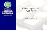 Pemrograman VB.NET