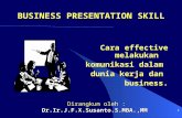 BUSINESS PRESENTATION SKILL