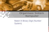 Organisasi Sistem  Komputer