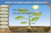 IPA BIOLOGI  KELAS VIII SEMESTER 2