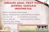 Onigiri Java : Fast Food  Jepang Sensasi  Indonesia .