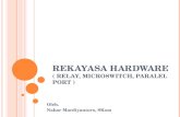 REKAYASA HARDWARE ( Relay, Microswitch, Paralel Port )