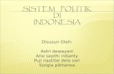 SISTEM    POLITIK  DI  INDONESIA