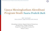 Disajikan dalam Rapat Kerja Pimpinan Perguruan Tinggi Swasta  Kopertis Wilayah III Jakarta