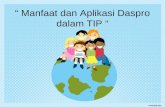 “ Manfaat dan Aplikasi Daspro dalam TIP “