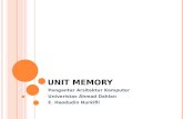 Unit Memory