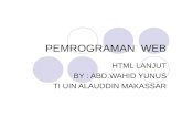 PEMROGRAMAN  WEB