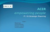 ACER empowering people