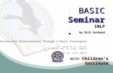 BASIC Seminar IBLP by Bill  Gothard