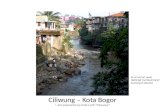 Ciliwung – Kota Bogor *   dari powerpoint-nya  Anita S.  Arif : “ Ciliwung -C”