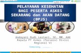 Andayani Budi Lestari, SE, MM, AAK Kepala PT Askes (Persero) Divisi Regional VI