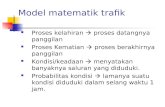 Model matematik trafik