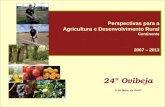 Perspectivas para a  Agricultura e Desenvolvimento Rural Continente 2007 – 2013