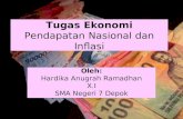 Tugas Ekonomi Pendapatan Nasional dan Inflasi