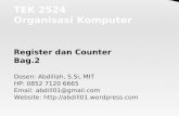 TEK 2524  Organisasi Komputer