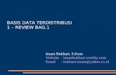 BASIS DATA TERDISTRIBUSI 1 – REVIEW BAG.1