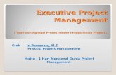 Executive Project Management (  Teori dan Aplikasi Proses  Tender  hingga  Finish Project )