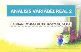 ANALISIS VARIABEL REAL 2