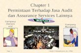 Chapter 1 Permintaan Terhadap Jasa Audit dan Assurance Services Lainnya