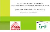 RANCANG BANGUN SISTEM IINFORMASI AKADEMIK BERBASIS WEB  (STUDI KASUS SDIT AL USWAH)