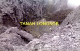 TANAH LONGSOR